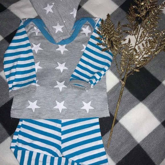 Fashion Design 2 Piece set For baby’s 0-3 Months - Picture 2 of 5